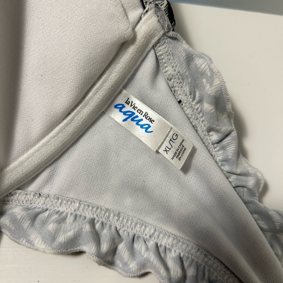 La Vie En Rose Aqua Bikini Top size XL - Picture 2 of 2